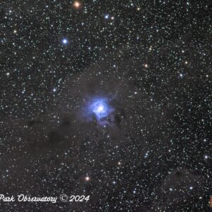 Iris Nebula and Dust Clouds